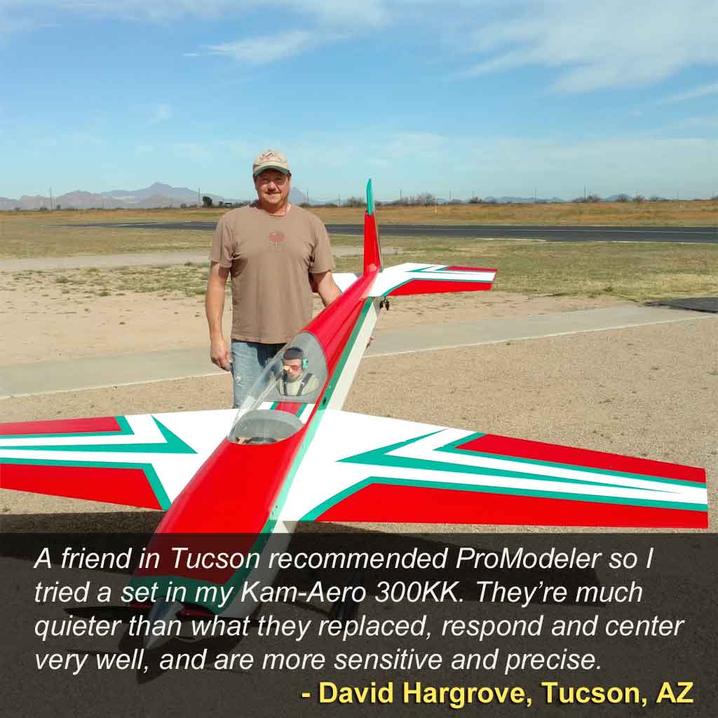 David Hargrove's Kam-Aero 330KK with ProModeler 470 servos