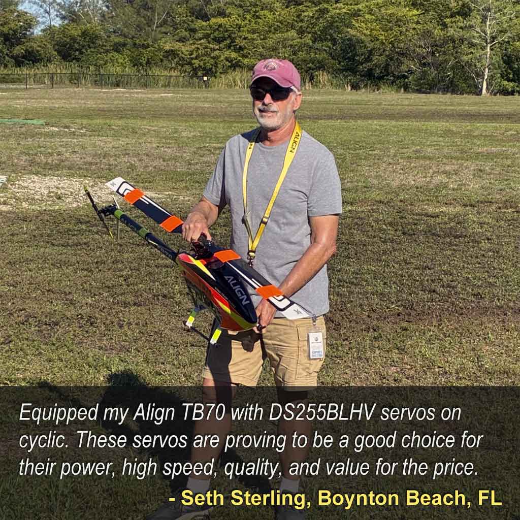 Seth Sterling's Align TB70 with ProModeler DS255BLHV servos